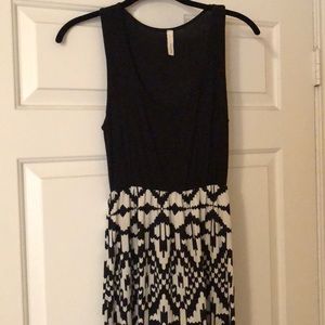 Black and White Maxi